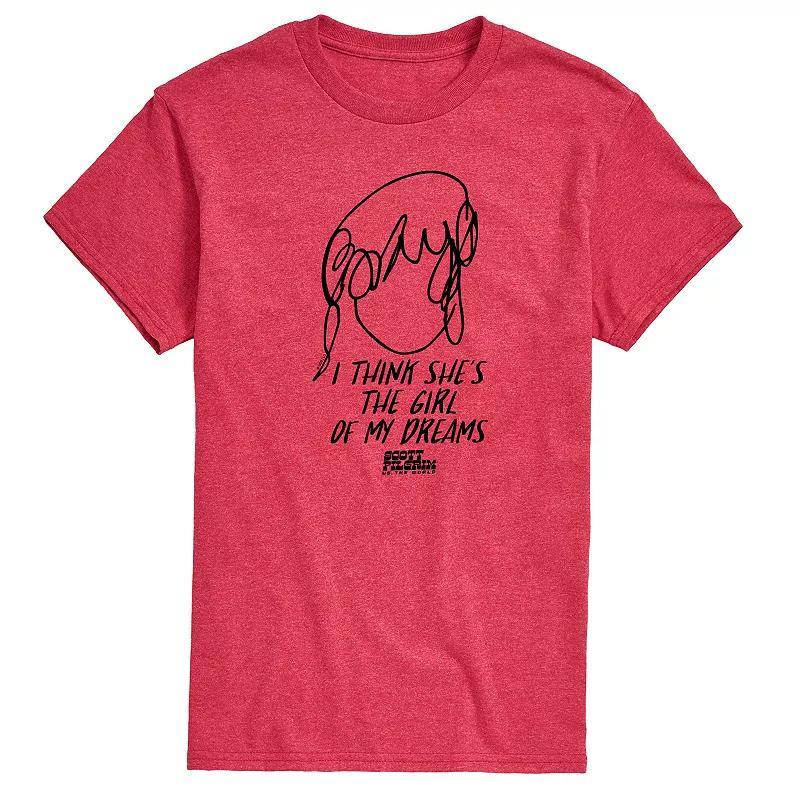Mens Scott Pilgrim Vs The World Dreams Graphic Tee Product Image