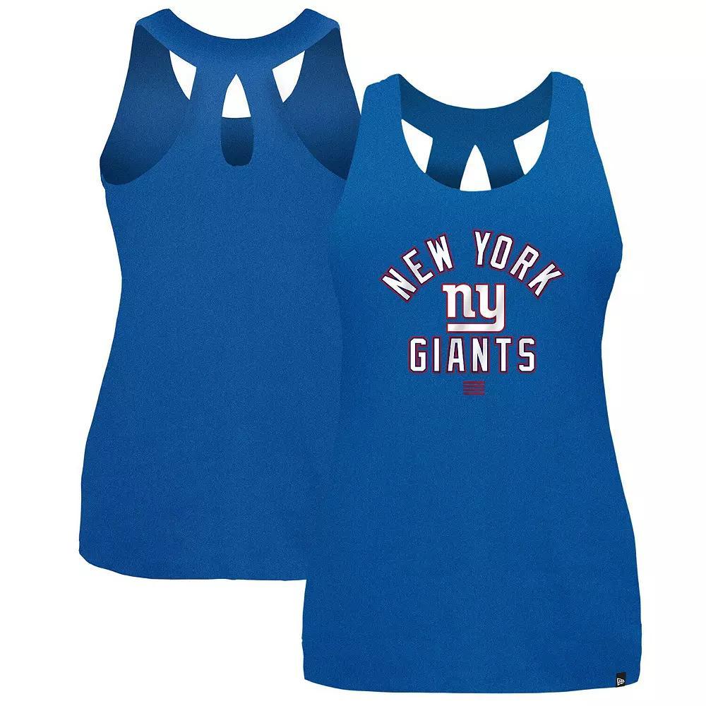 Women's New Era Royal New York Giants 2024 NFL Training Camp Tank Top, Size: 2XL, Blue Product Image