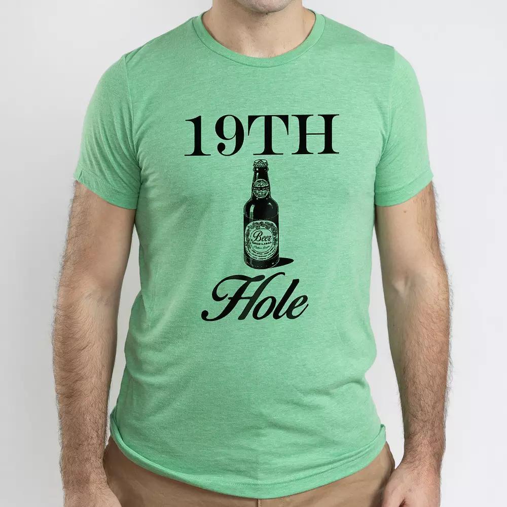 Men's SwingJuice Golf 19th Hole Beer T-Shirt, Size: Medium, Green Product Image