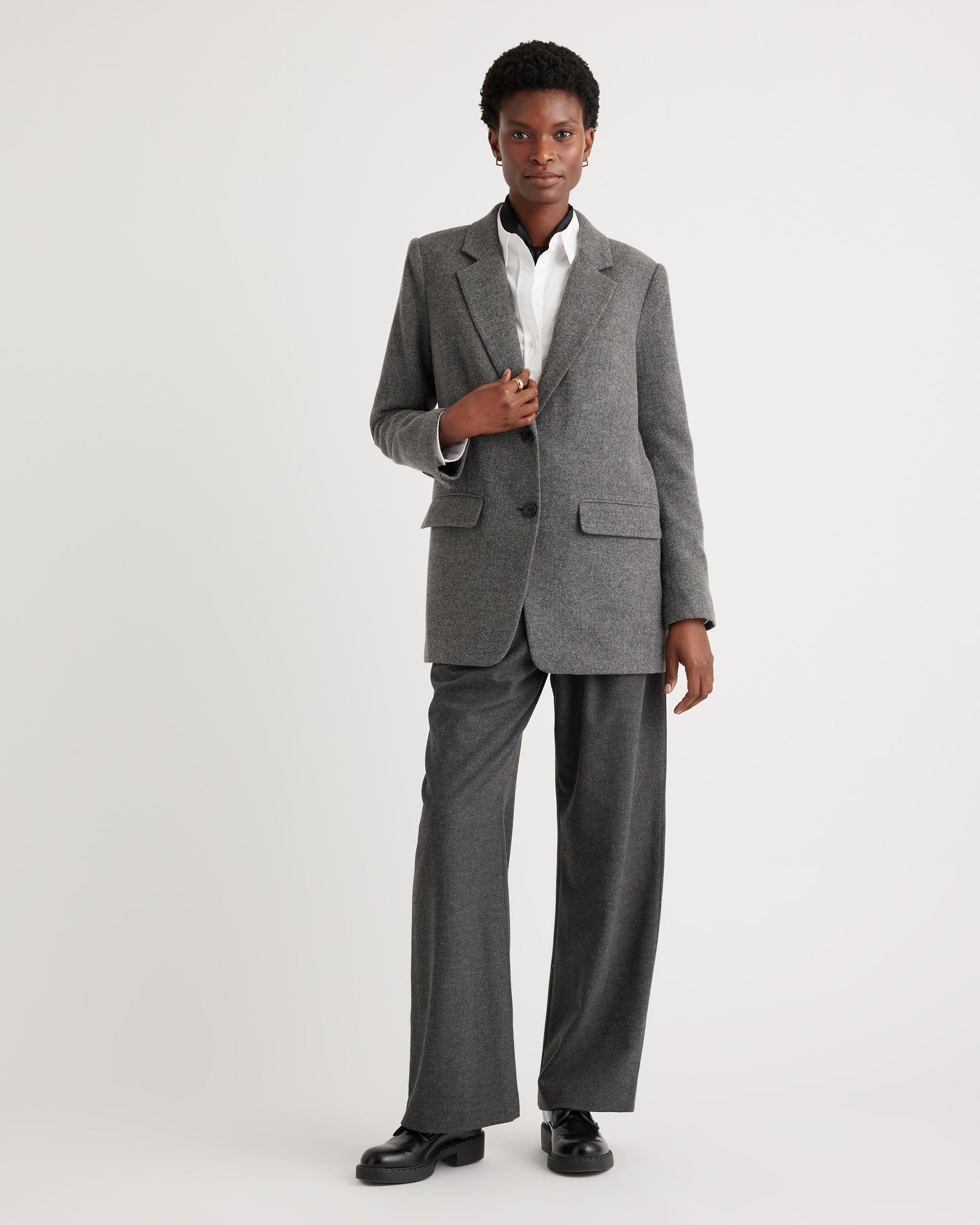 Quince | Women's Italian Wool OverSized Blazer Size XS Product Image