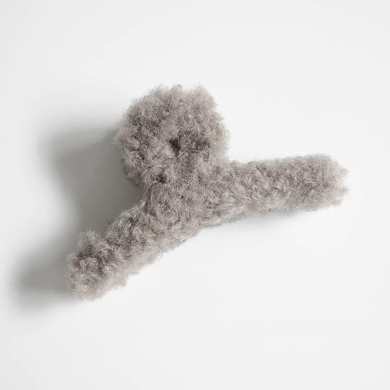 Plain Fleece Hair Claw Product Image
