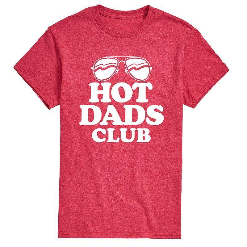 Mens Hot Dads Club Graphic Tee Product Image