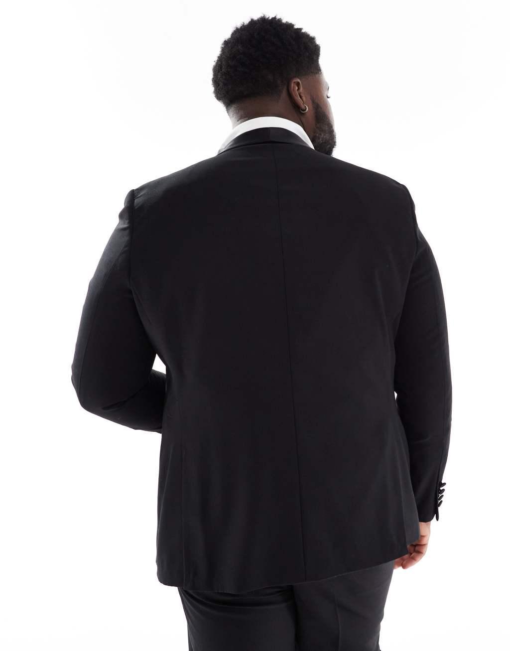 French Connection Plus slim fit dinner suit jacket Product Image