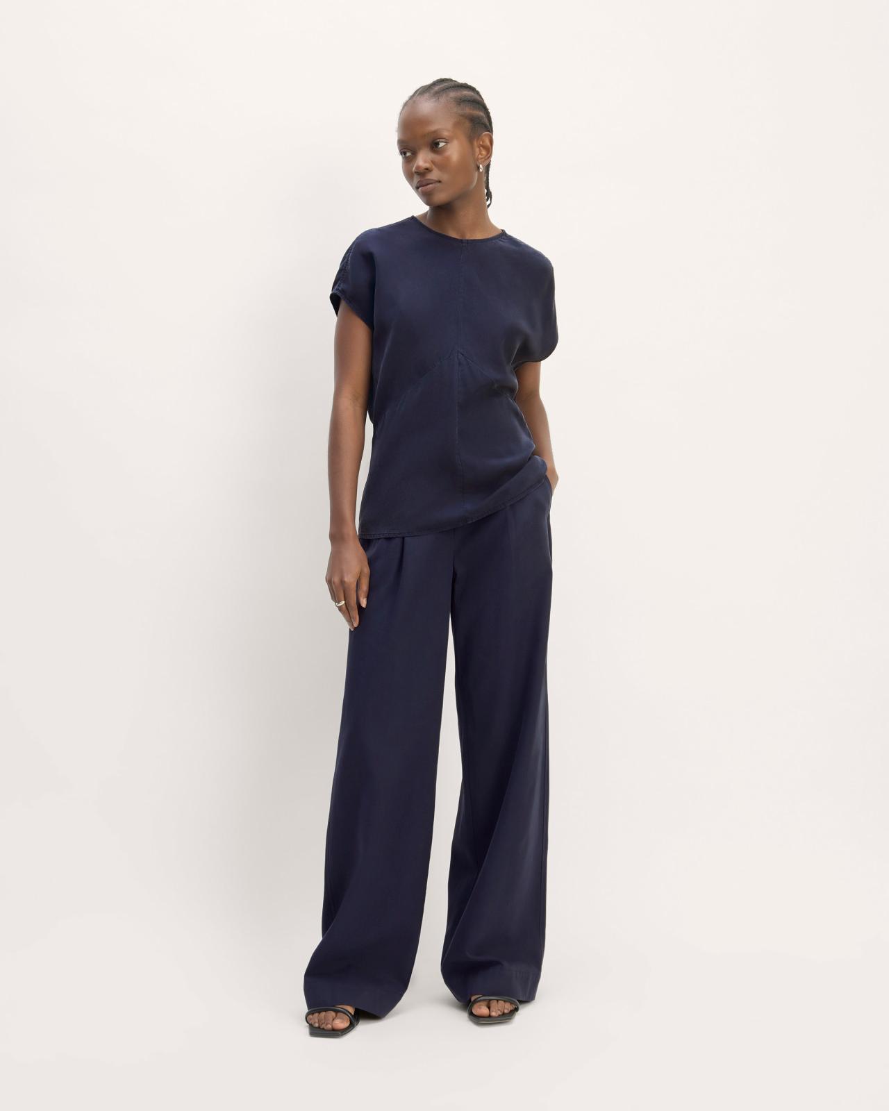 The Drape Top in Butterlite Product Image
