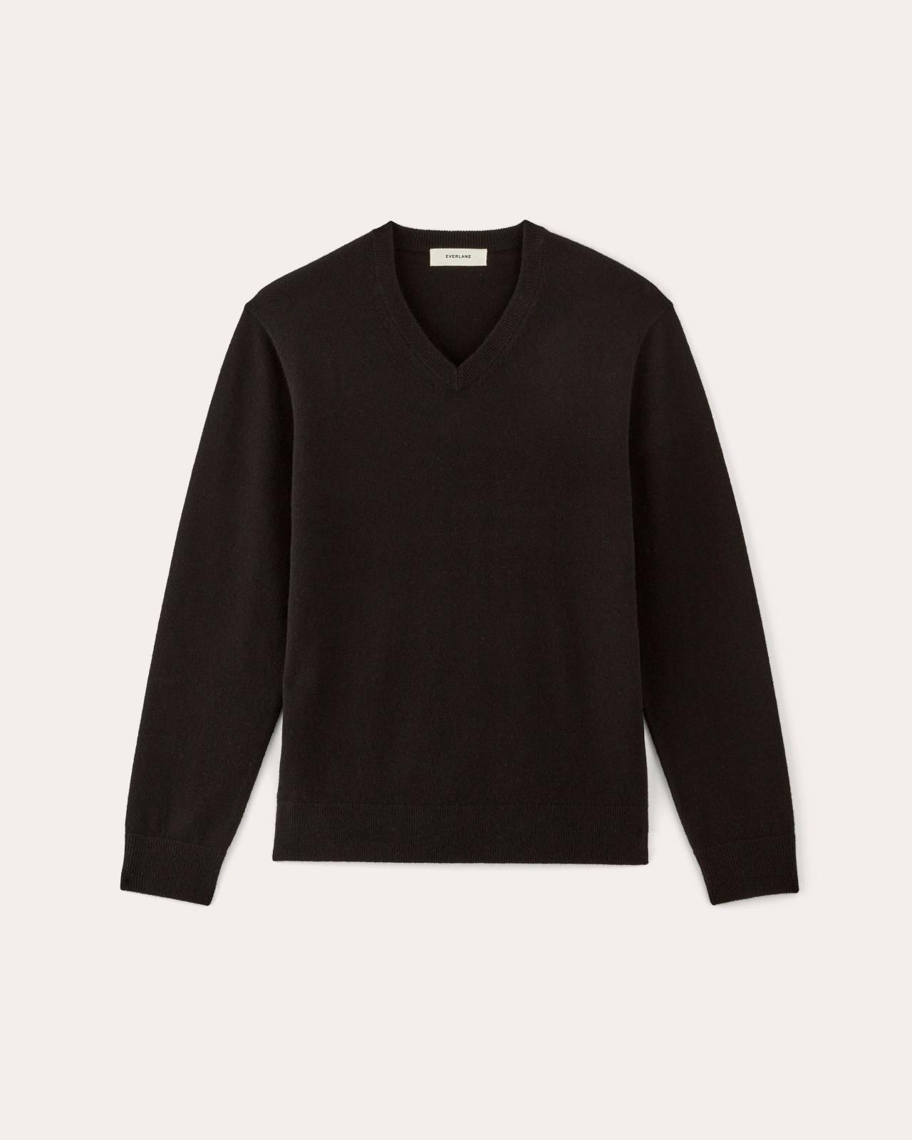 Mens Cashmere V-Neck Sweater by Everlane Product Image