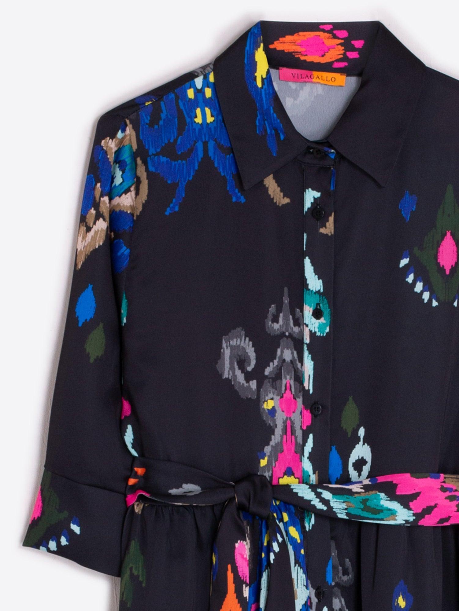 Natalia Ikat Dress Product Image