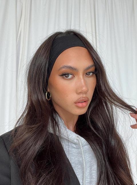 The Juney Headband Black Product Image