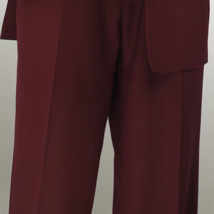 (42L, 44L, 44S) Regular Fit 2 Piece Burgundy Suit Product Image
