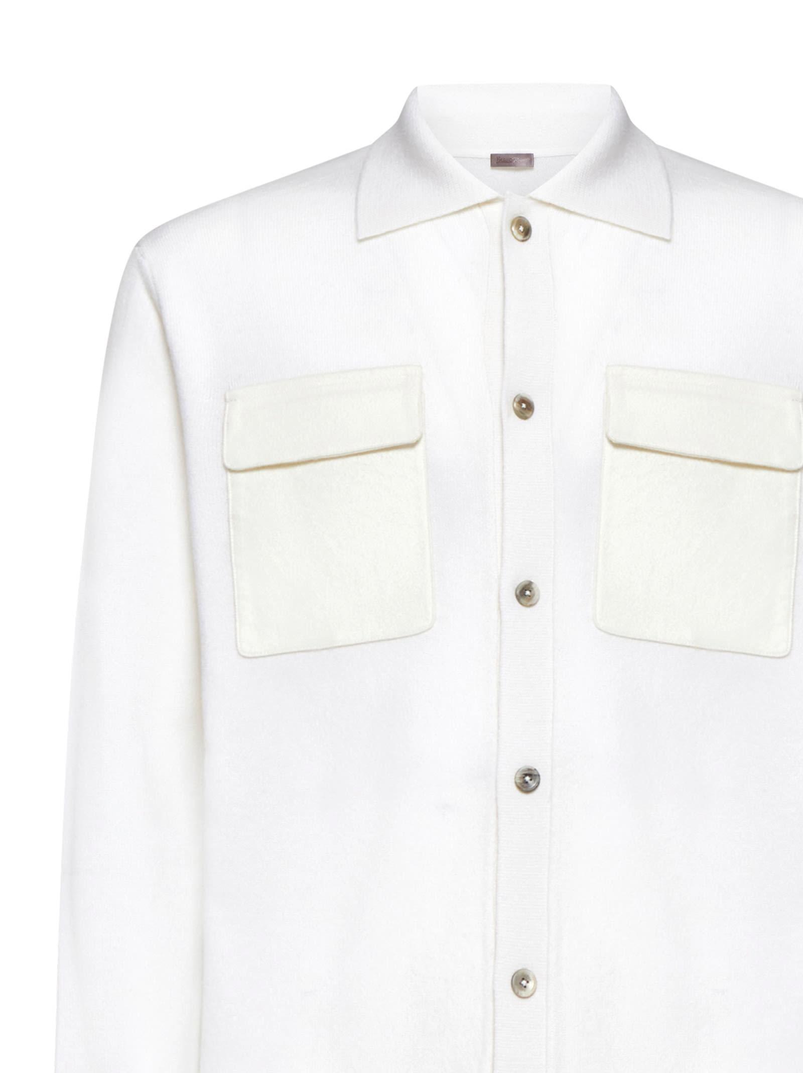 HERNO Shirt In White Product Image