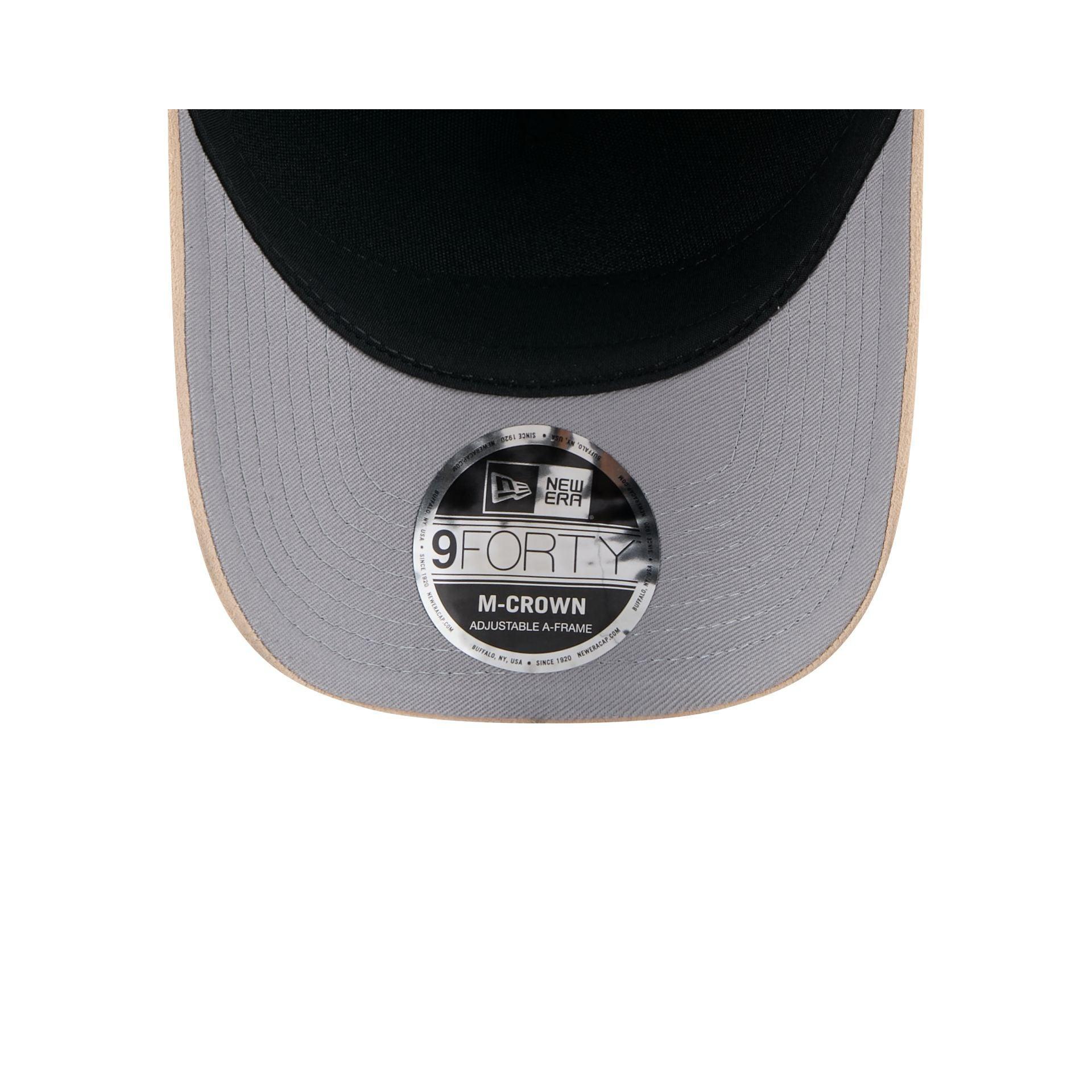 Milwaukee Brewers Suede Patch 9FORTY M-Crown A-Frame Adjustable Hat Male Product Image