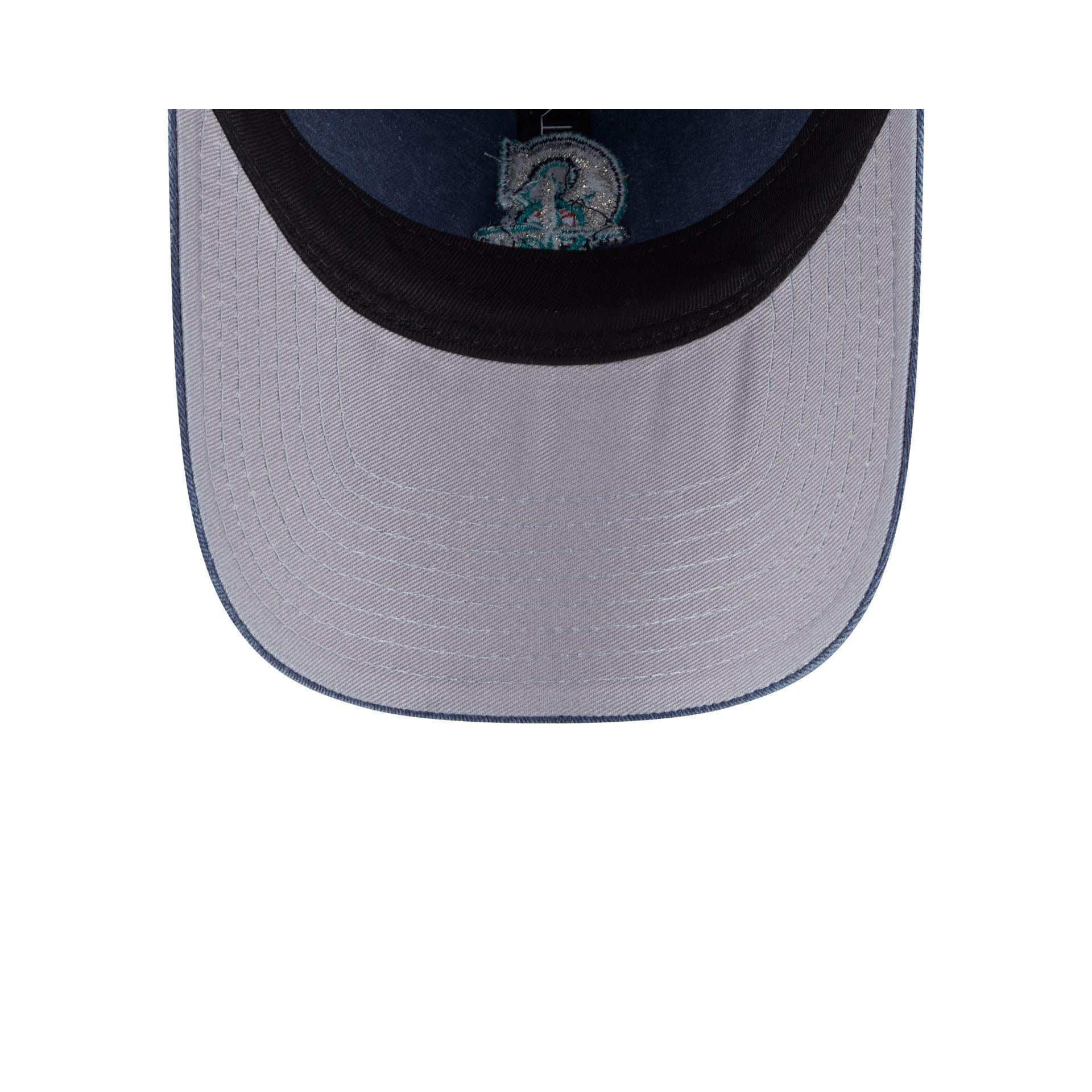 Seattle Mariners Washed Contrast 9TWENTY Adjustable Hat Male Product Image