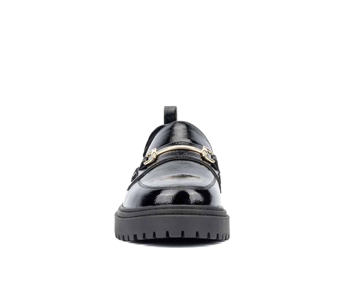 Women's Fashion to Figure Indigo Wide Width Loafers Product Image