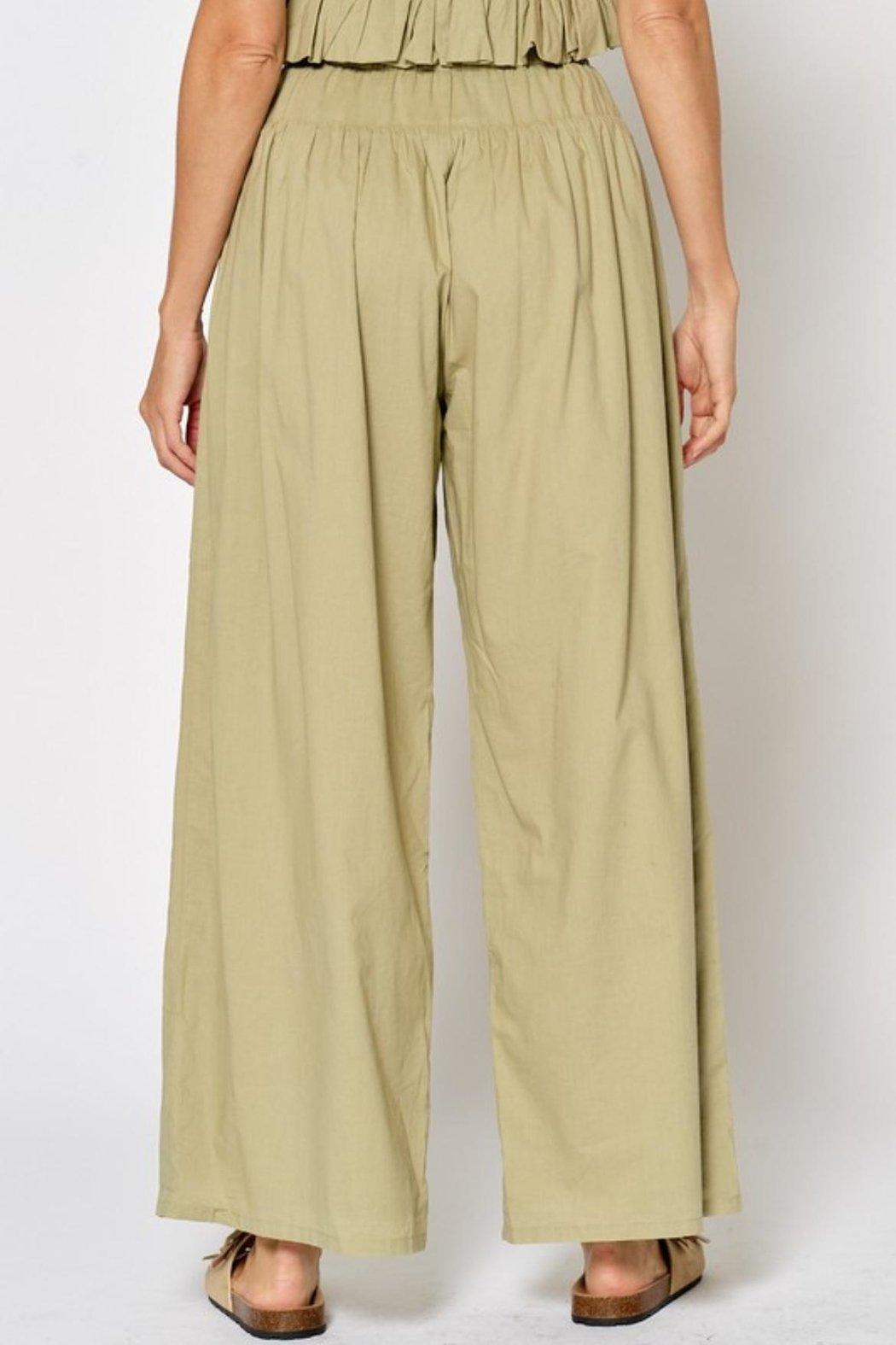 Drawstring Pants Set Product Image