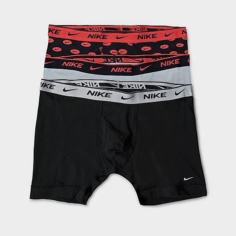 Men's Nike Dri-FIT Essential 3-pack Stretch Boxer Briefs, Size: XXL, Navy Blue Black Product Image