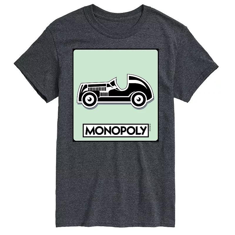 Big & Tall Monopoly Car Game Token Graphic Tee, Mens Product Image
