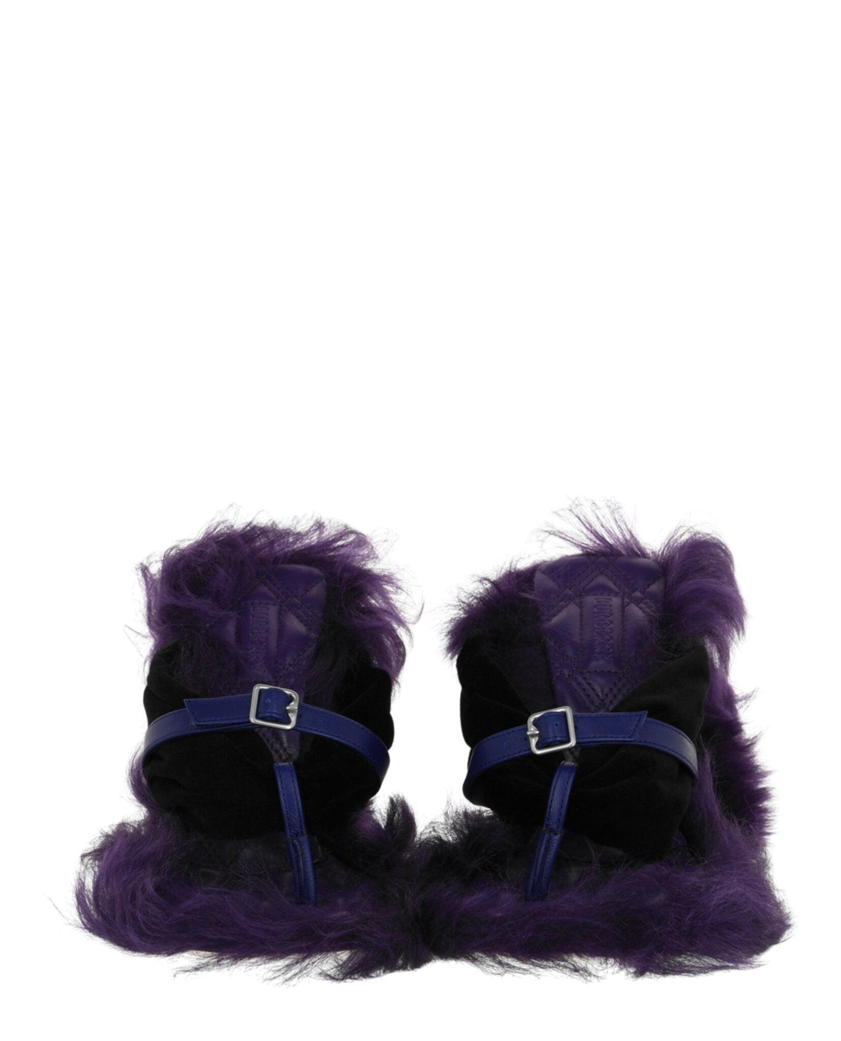 Burberry Step Post Heel Sandals Product Image