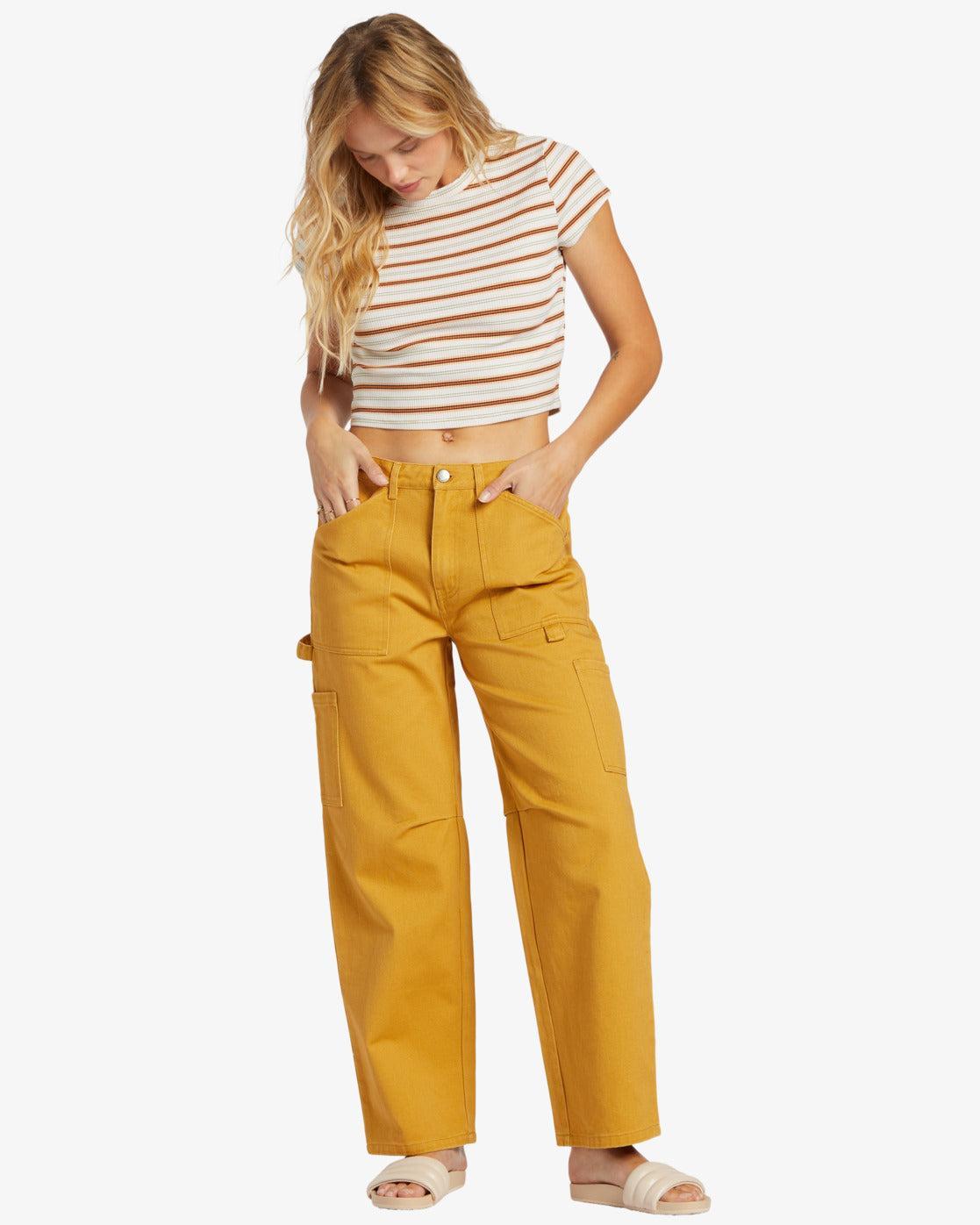 Leia Cargo Pants - Wild Honey Female Product Image