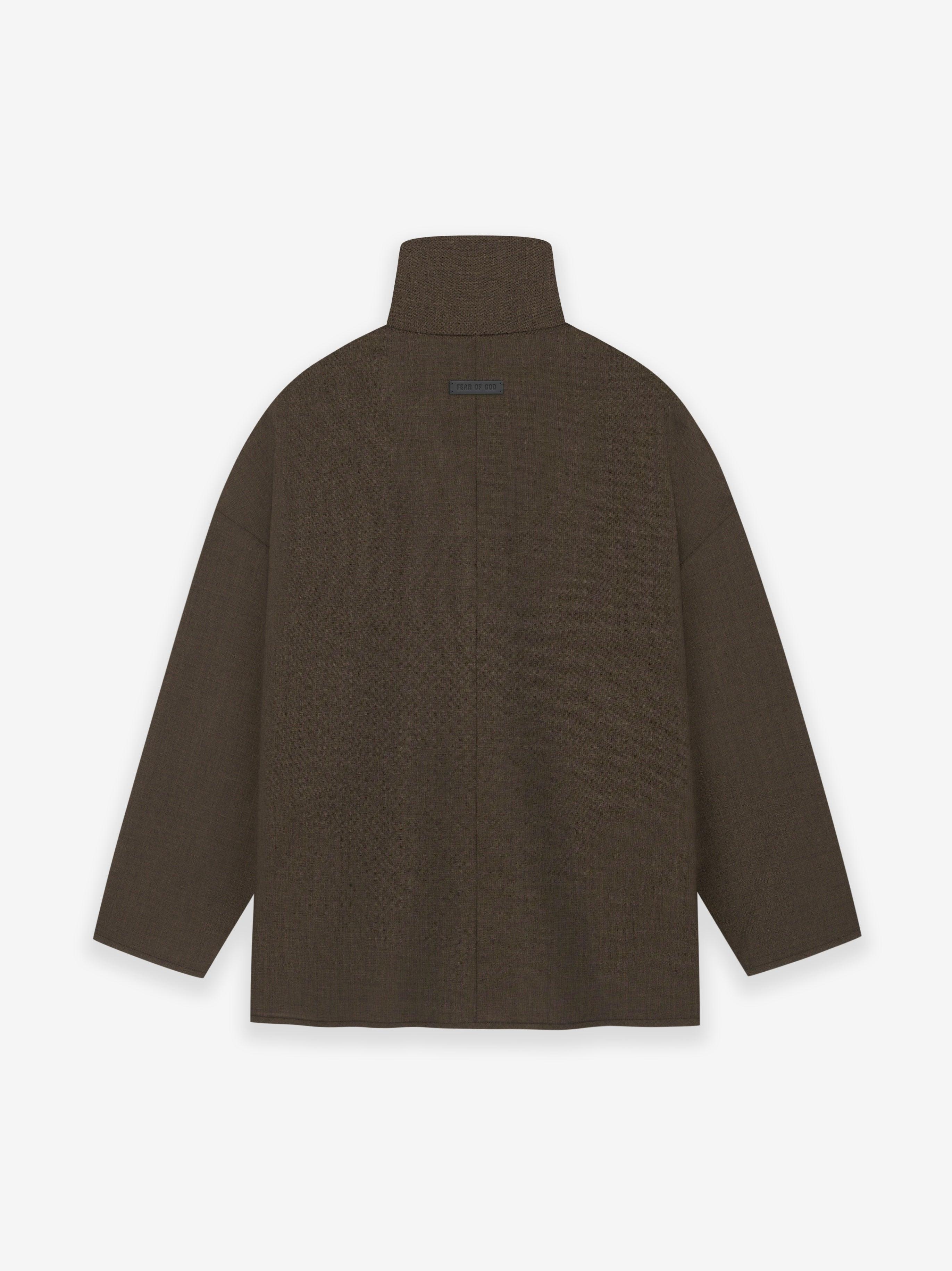 Wool Canvas High Neck Jacket Male Product Image
