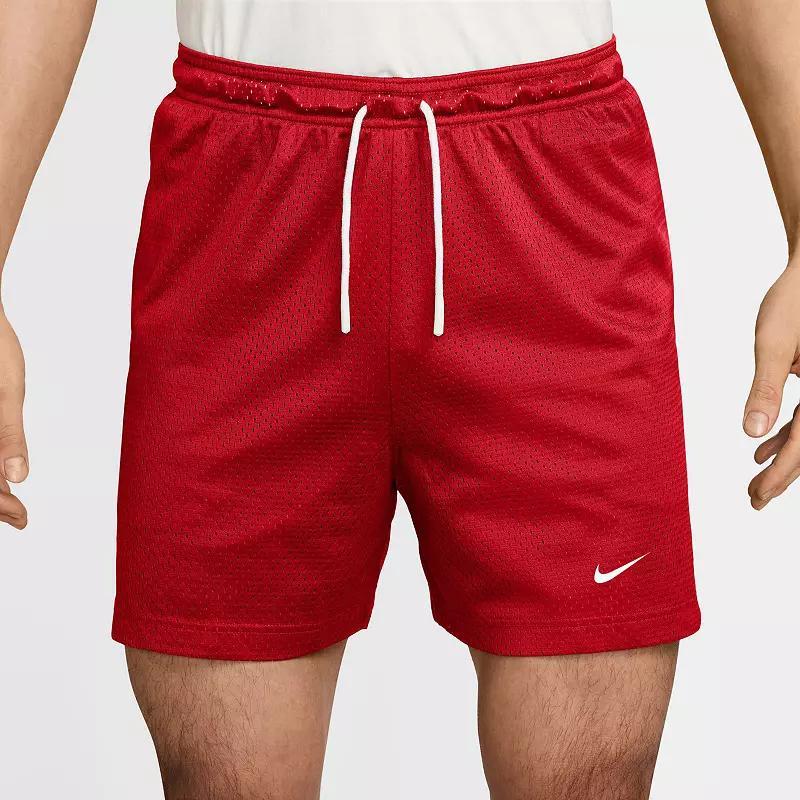 Men's Nike Dri-FIT 5" Mesh Basketball Shorts, Size: Small, Black Product Image
