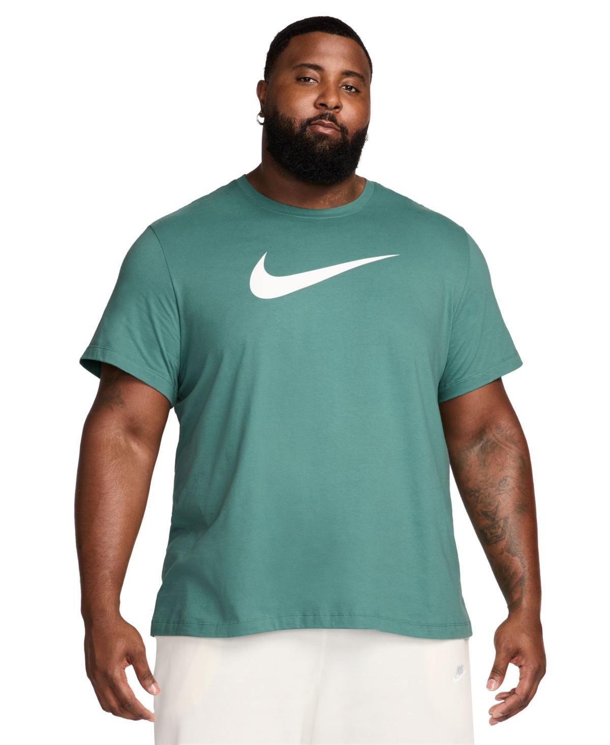 Men's Nike Icon Swoosh Tee, Size: XXL, Dark Gray Grey Product Image