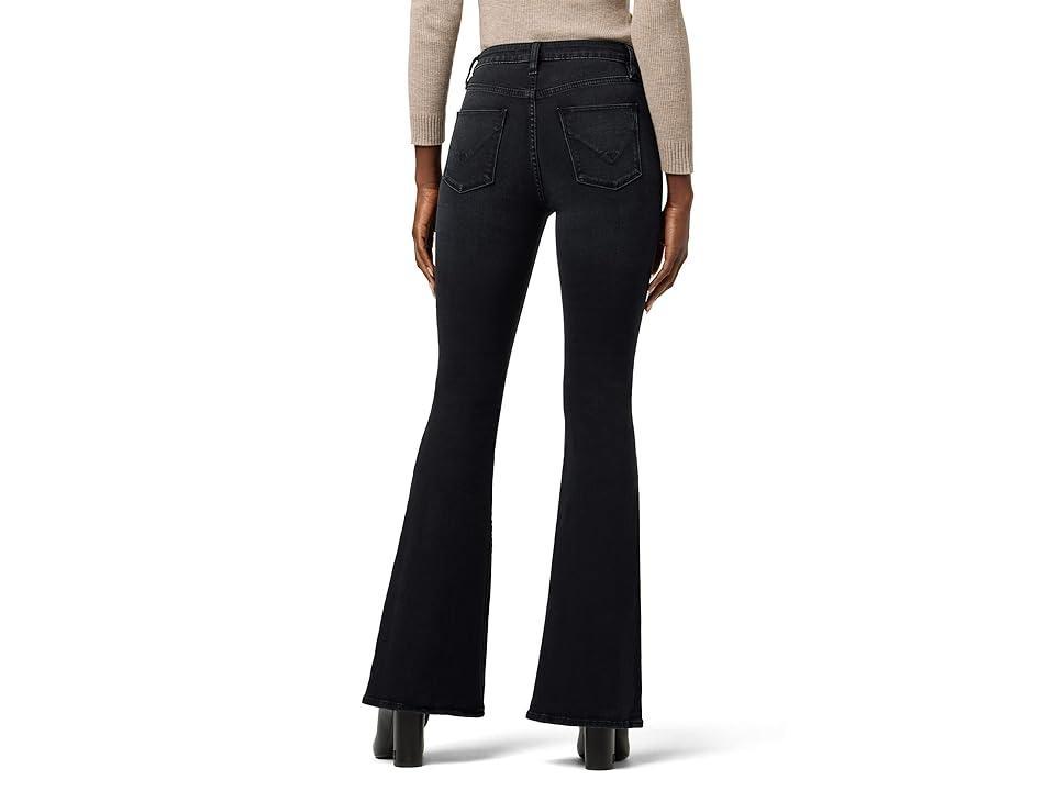 Hudson Jeans Holly High-Rise Flare in Noir (Noir) Women's Jeans Product Image