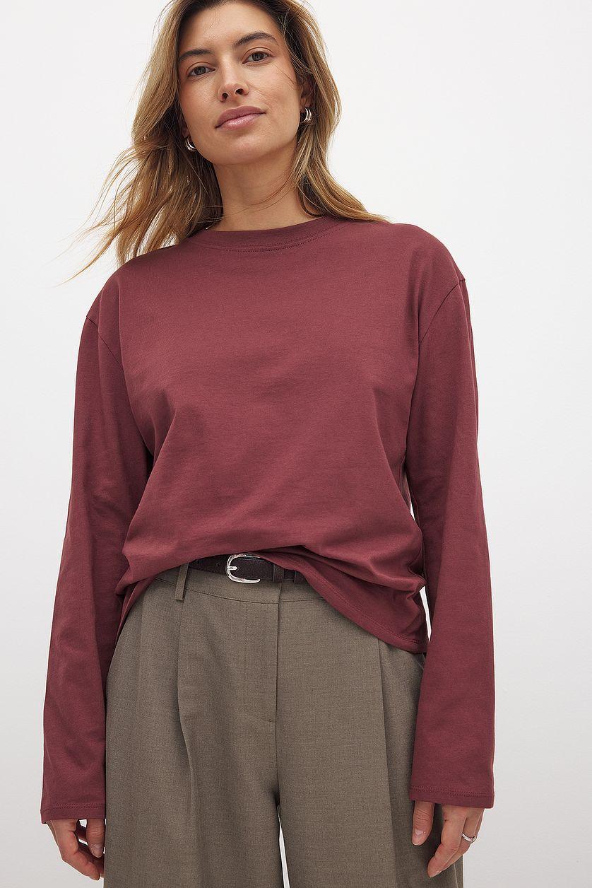 Oversized Long Sleeved Top Product Image