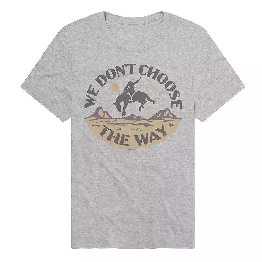 Men's Star Trek We Don't Choose The Way Graphic Tee, Size: Large, Athletic Grey Product Image