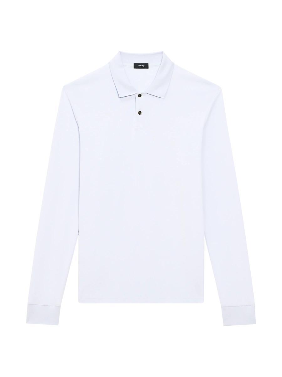 Mens Goris Long-Sleeve Polo Shirt Product Image