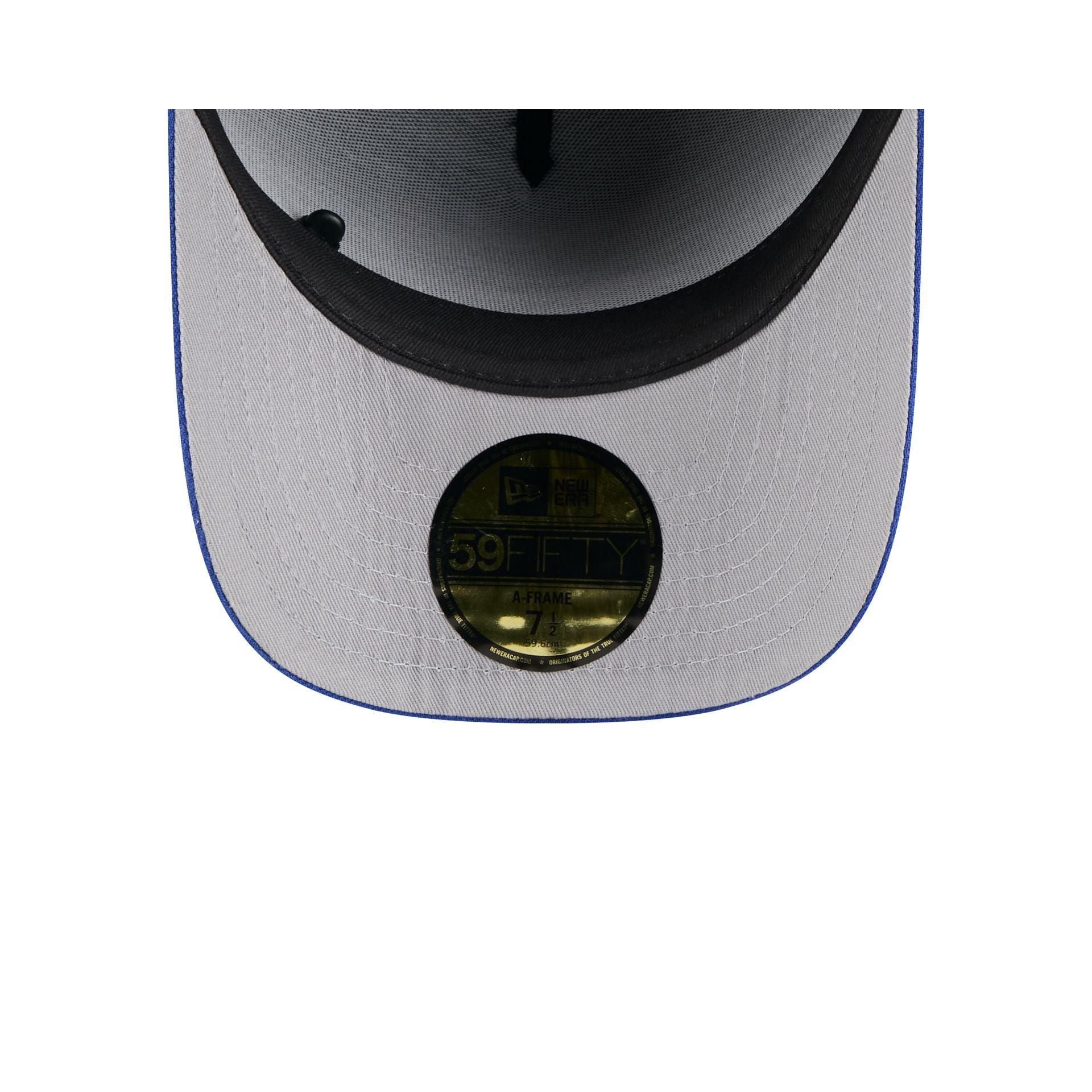 Buffalo Bills 2025 Draft Black 59FIFTY A-Frame Fitted Hat Male Product Image