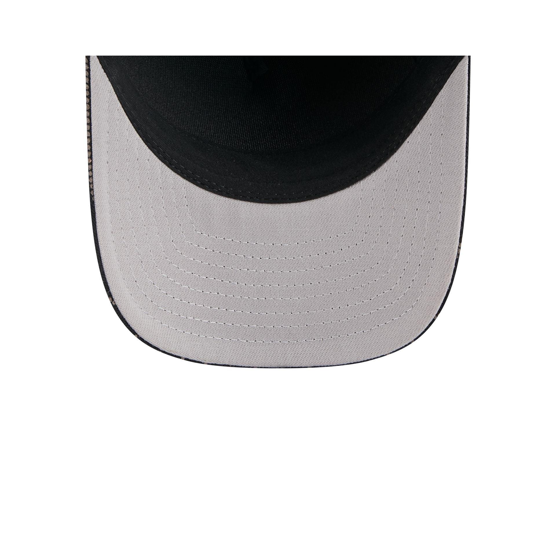 New York Yankees Dotted Pinstripe 9FORTY M-Crown A-Frame Adjustable Hat Male Product Image