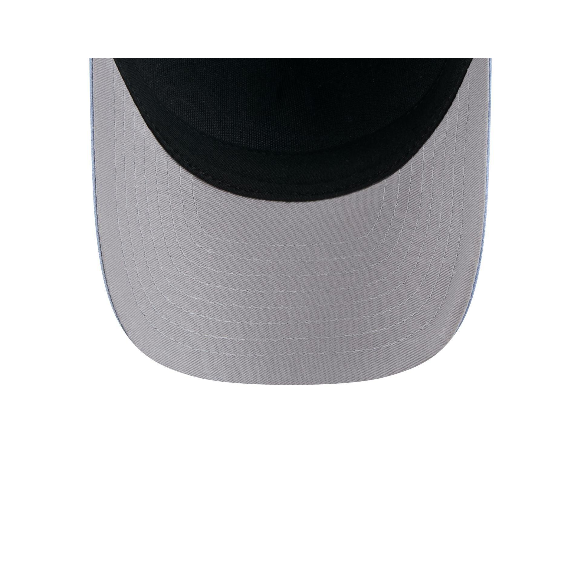 Athletics Pinstripe Linen 9FORTY M-Crown A-Frame Snapback Hat Male Product Image