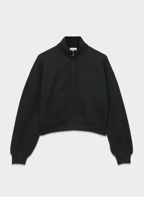 cozy fleece mega mockneck zip-up Product Image
