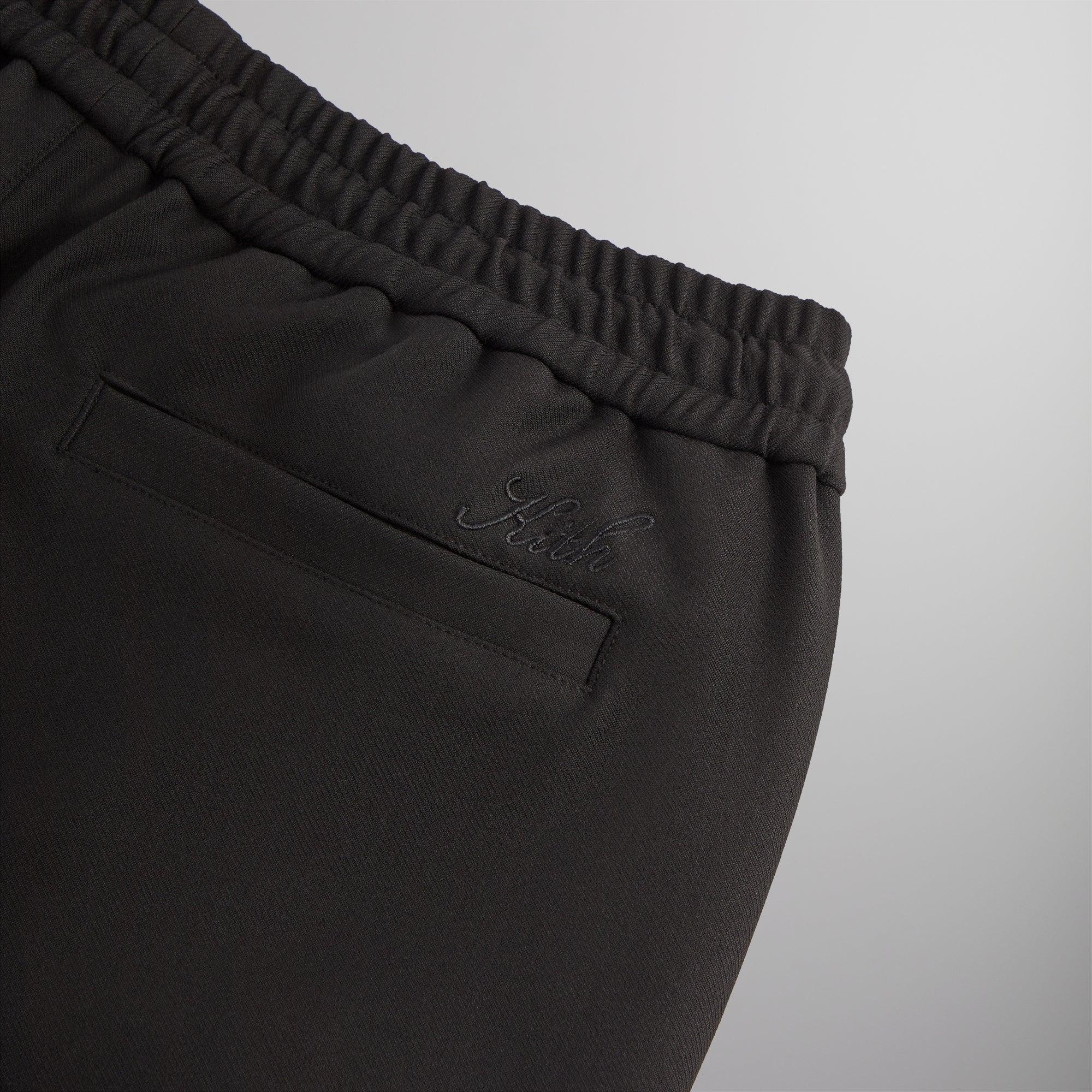 Kith Double Weave Fairfax Short - Black Male Product Image