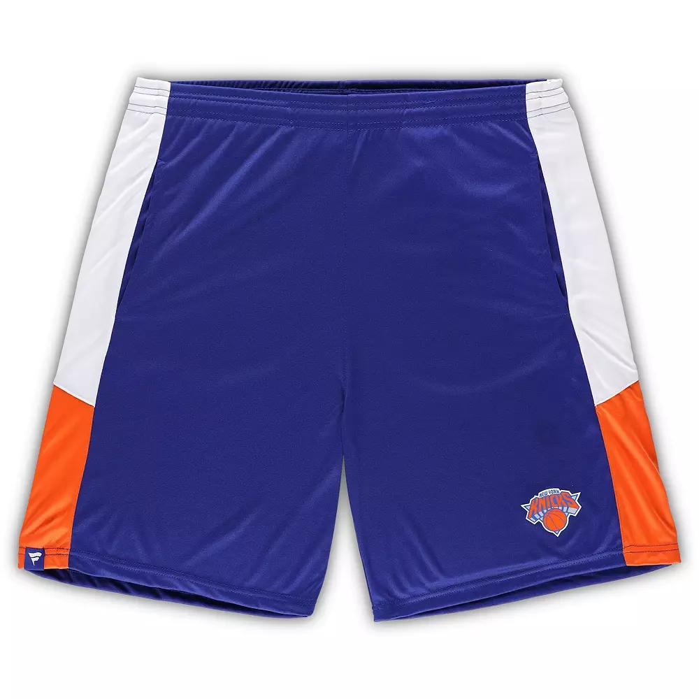 Men's Fanatics Branded Blue New York Knicks Big & Tall Champion Rush Practice Shorts, Size: 4XB Product Image