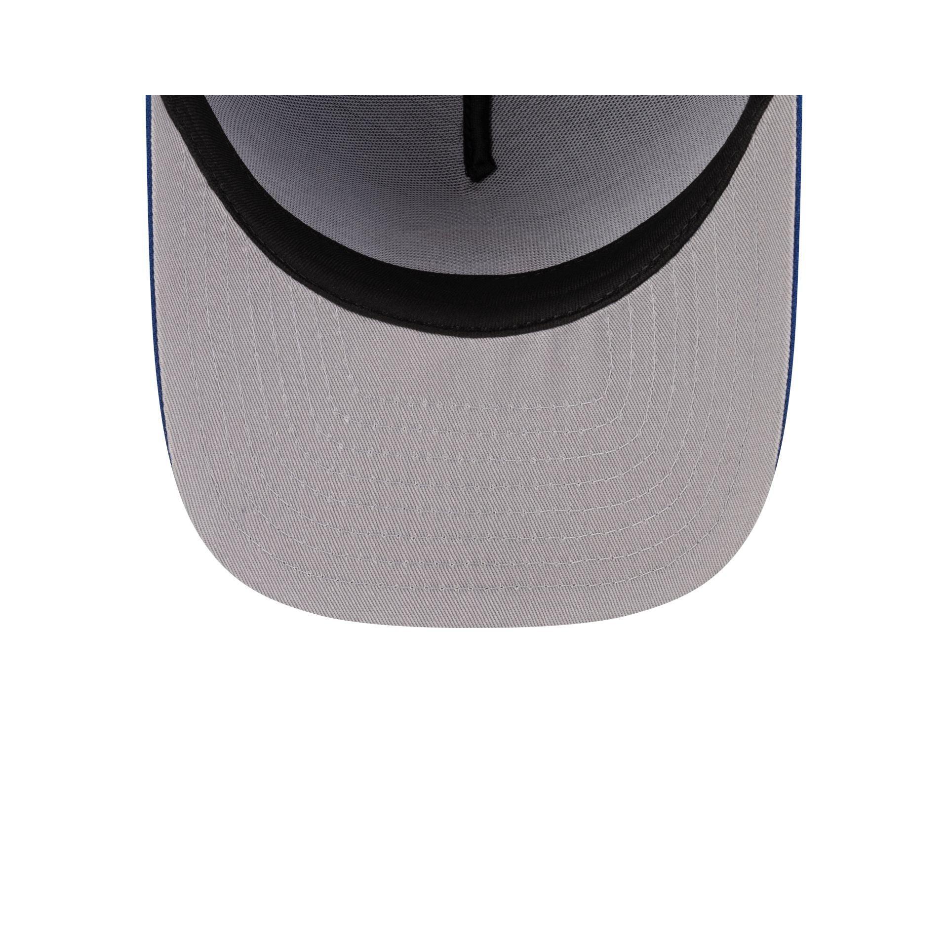 Columbus Blue Jackets Washed 9FIFTY A-Frame Snapback Hat Male Product Image