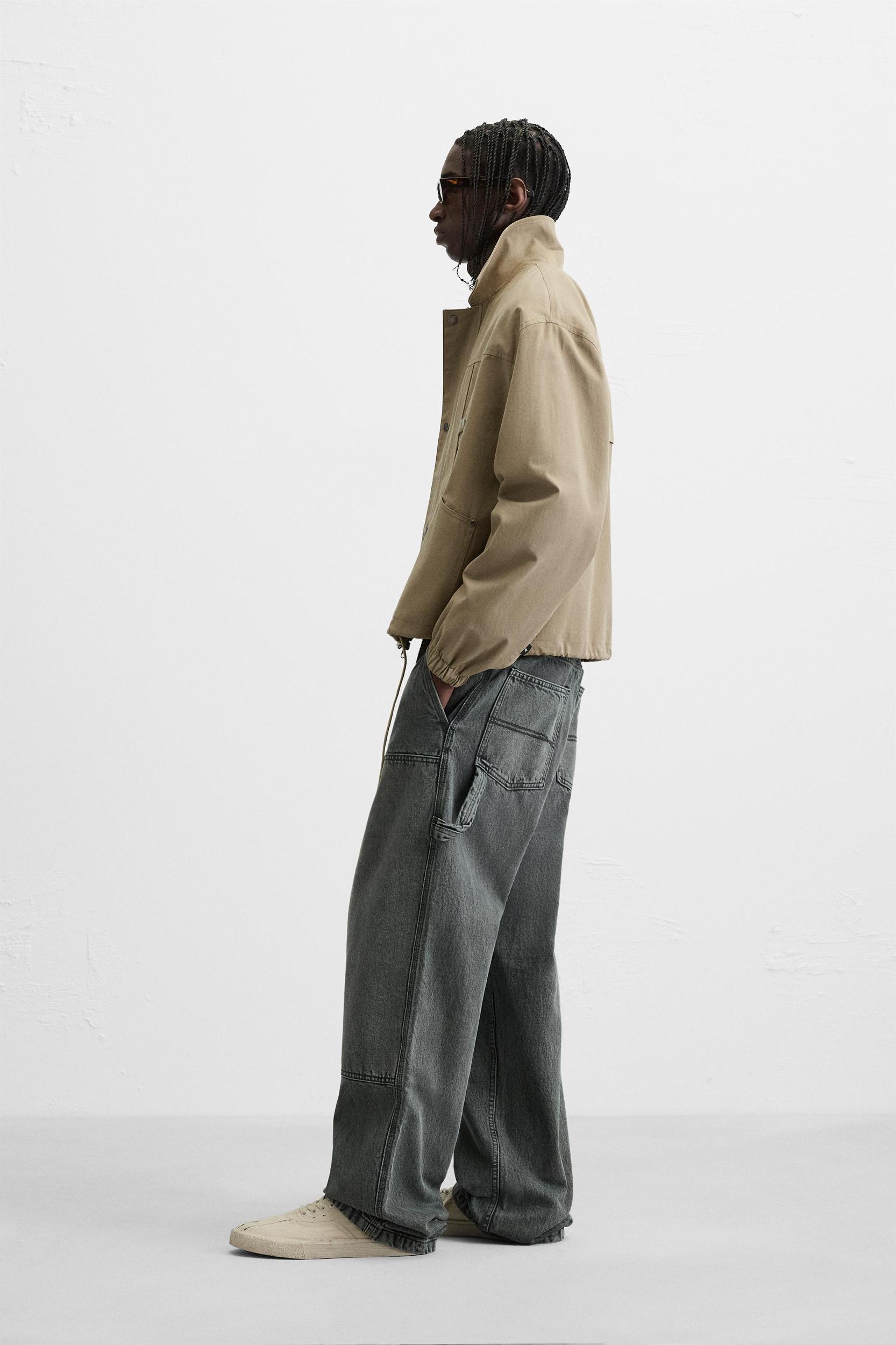 RELAXED FIT POCKET JACKET Product Image