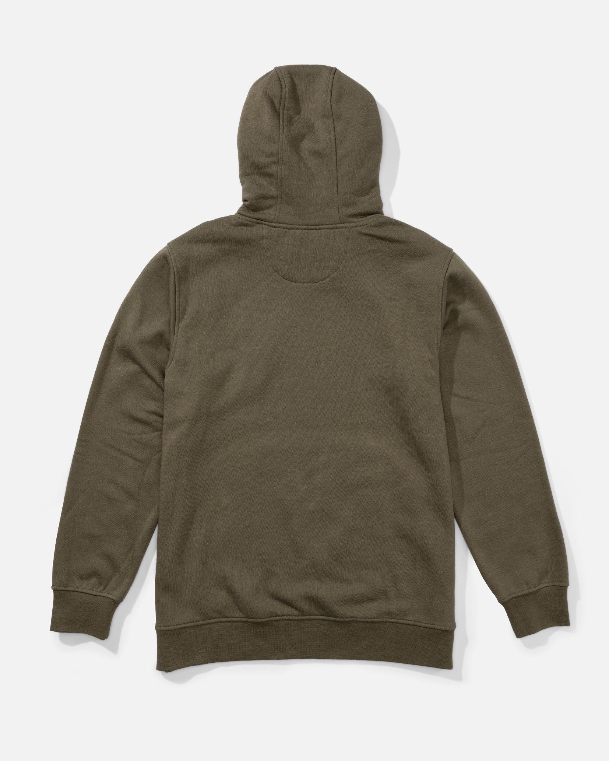 Long Range Tech Fleece Hoodie - Olive Male Product Image