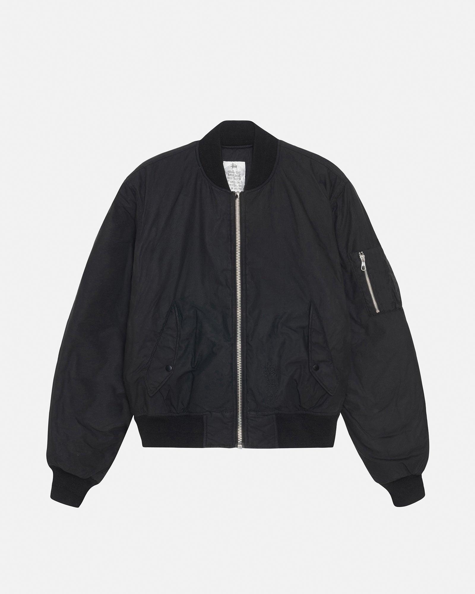 WAXED BUILT BOMBER JACKET Male Product Image