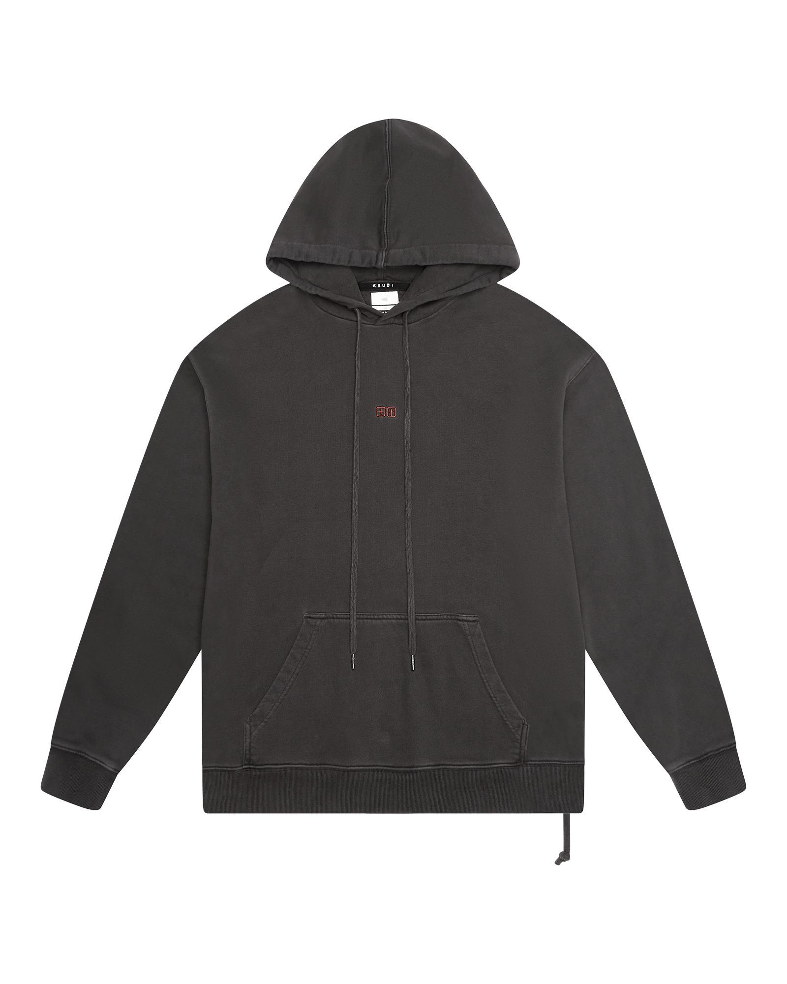 HIT LIST BIGGIE HOODIE FADED BLACK Male Product Image