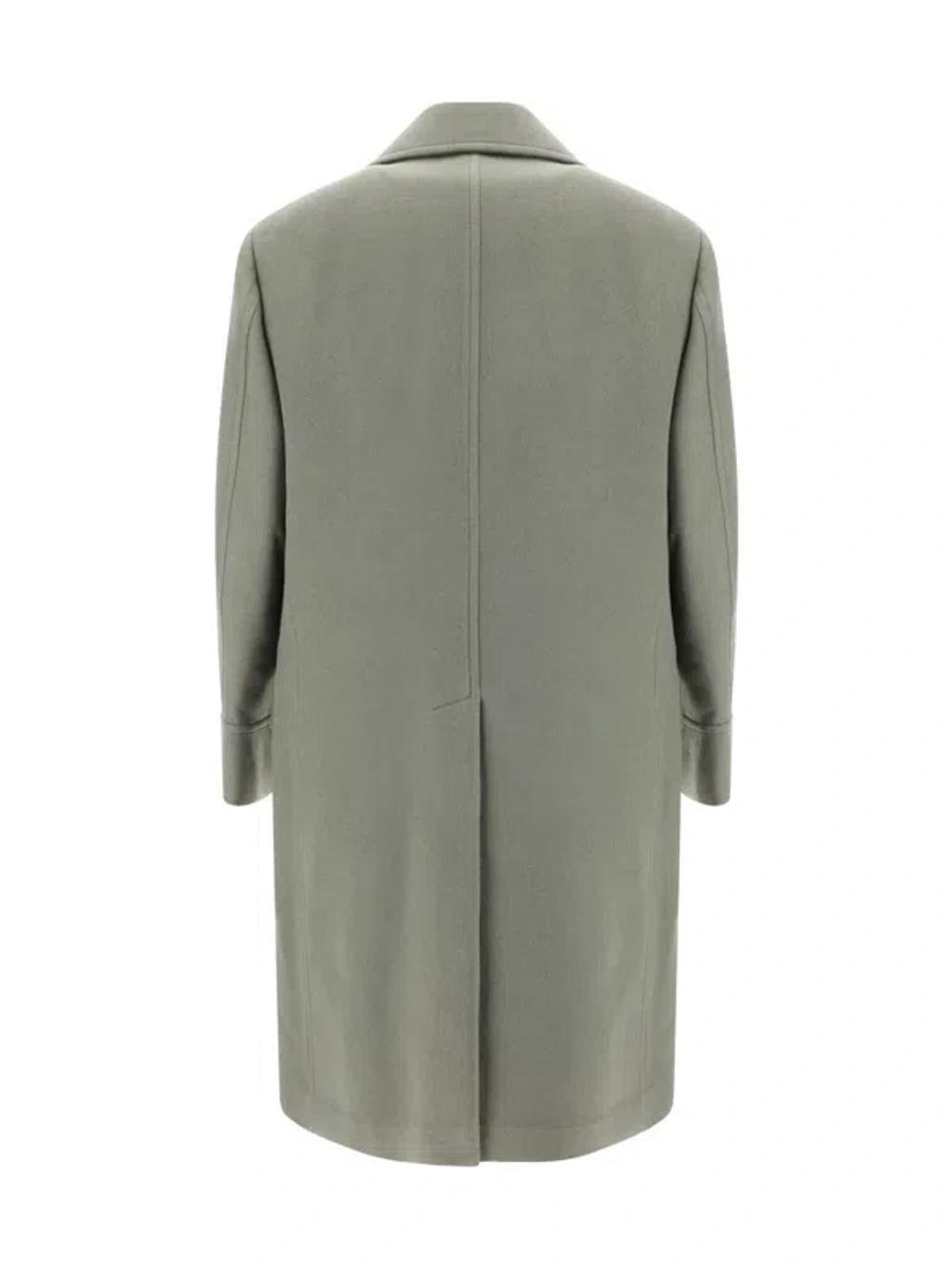 BRUNELLO CUCINELLI Coat In Grey Product Image