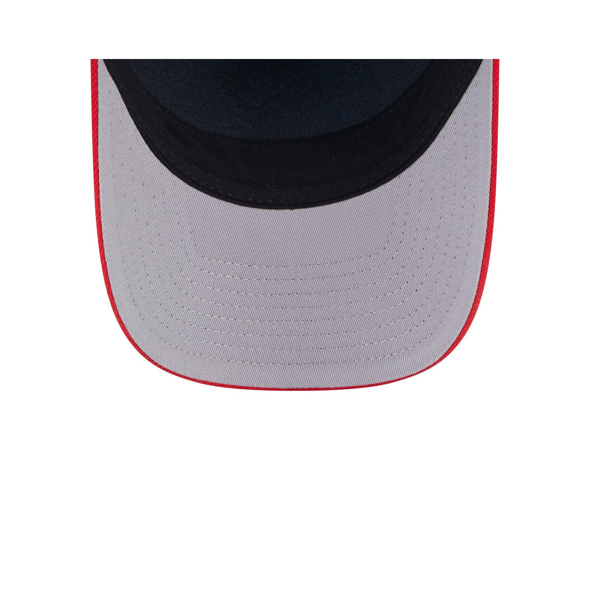 Miami Marlins Independence Day 2025 9FORTY M-Crown A-Frame Trucker Hat Male Product Image