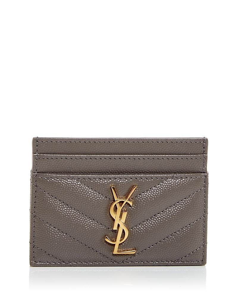 Saint Laurent Cassandre Matelasse Card Case Product Image