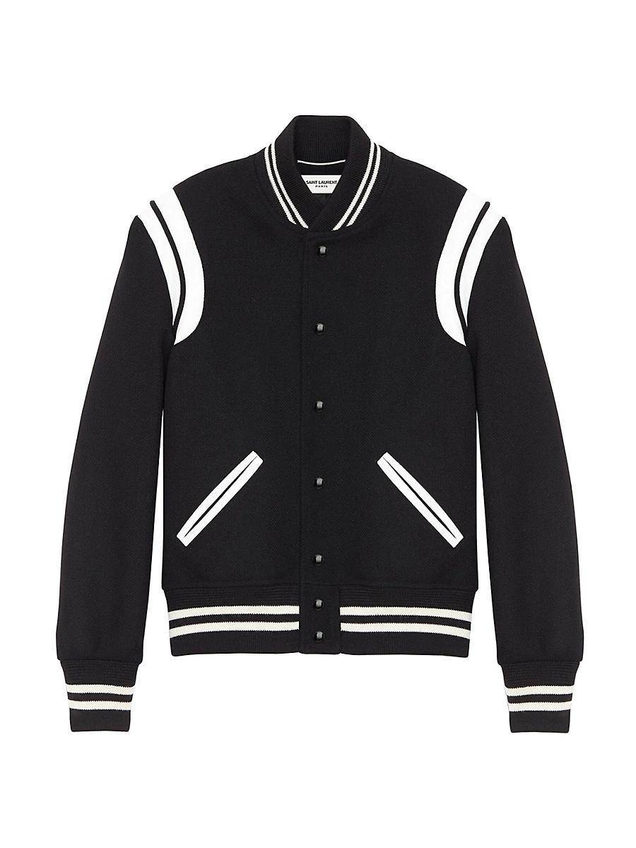 Mens Saint Laurent Teddy In Wool Product Image