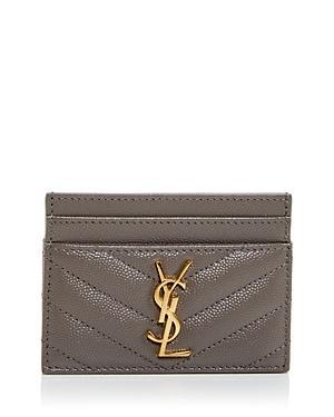 Saint Laurent Cassandre Matelasse Card Case Product Image