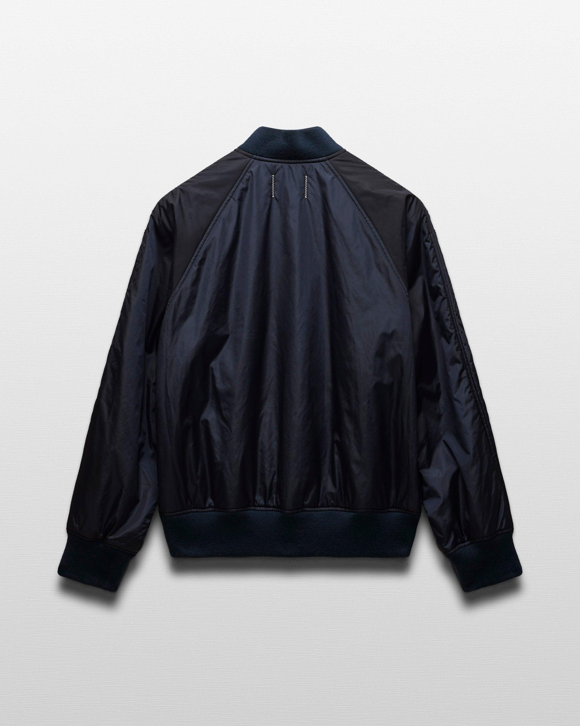 Econyl Satin Nylon Stadium Jacket Male Product Image