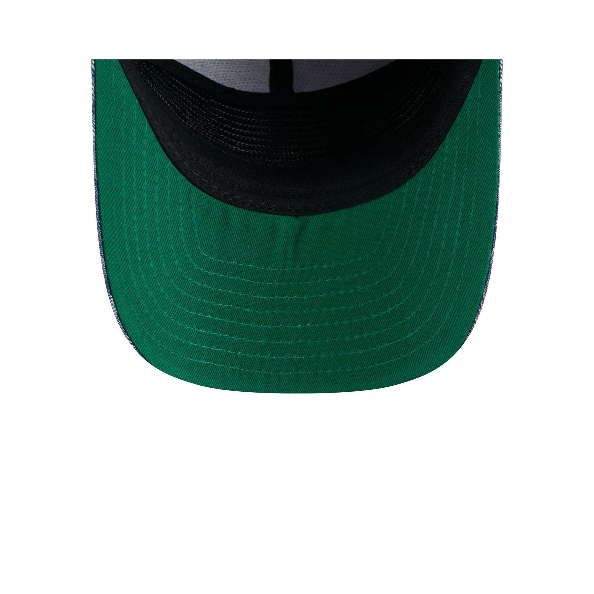 Columbus Blue Jackets Washed 9FIFTY A-Frame Snapback Hat Male Product Image