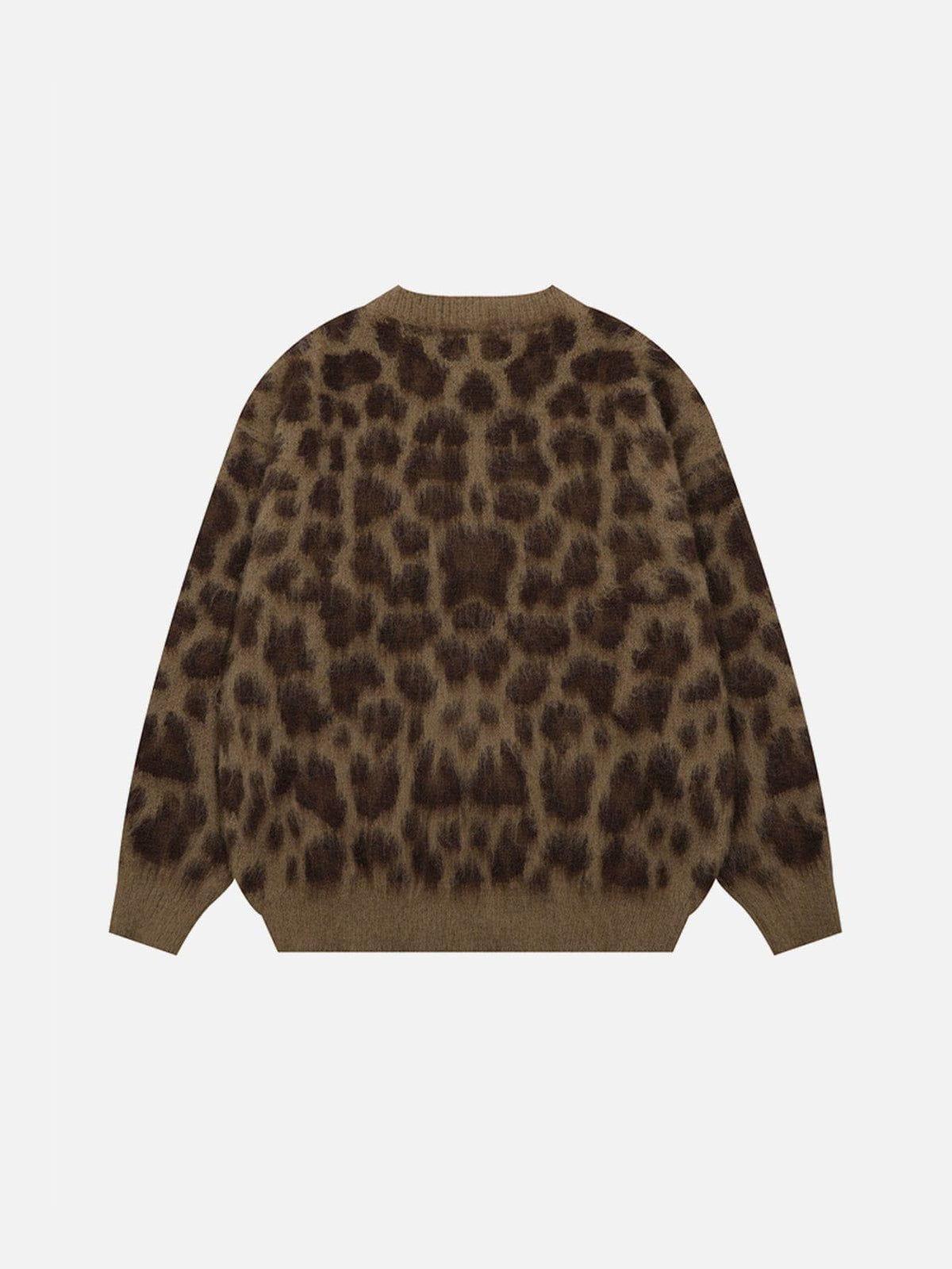 Aelfric Eden Leopard Print Cardigan Product Image