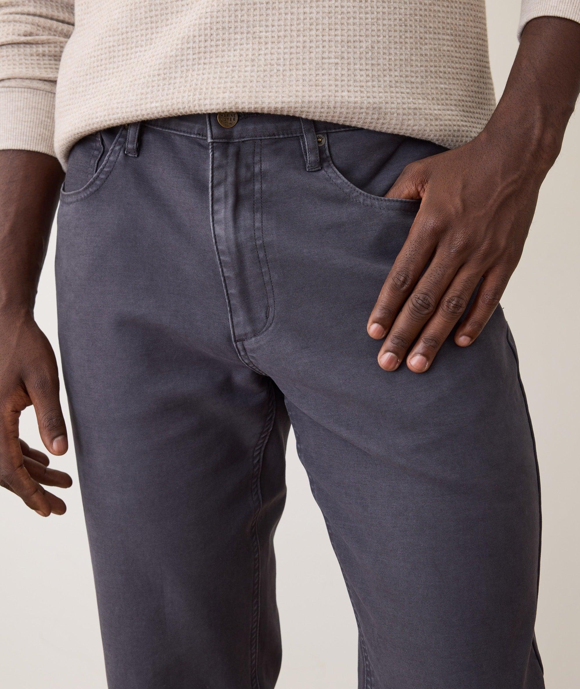 Flex Terry Slim Straight Pant Product Image
