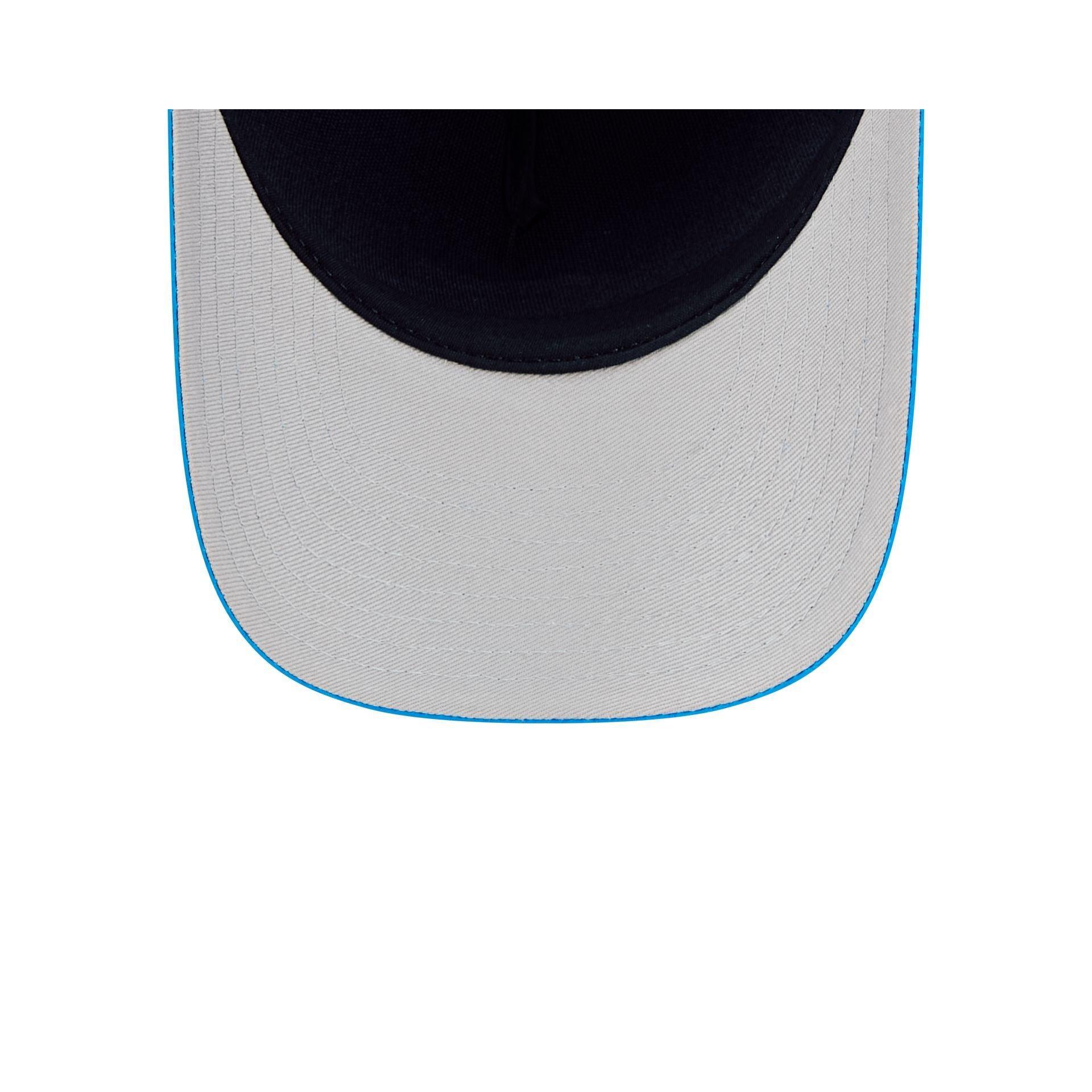 Los Angeles Angels Blue Ripstop 9FORTY M-Crown A-Frame Snapback Hat Male Product Image