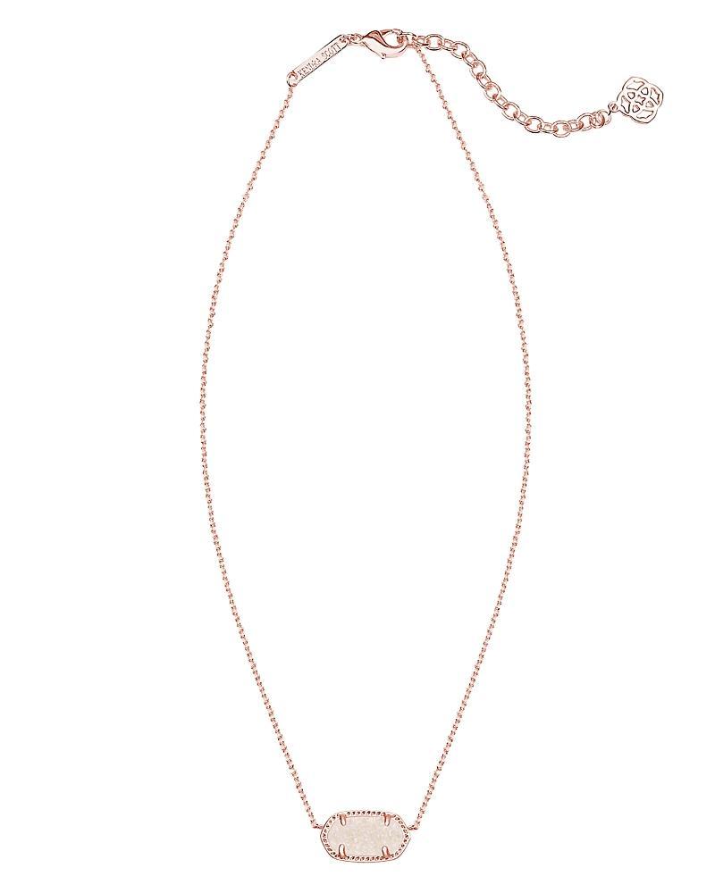Elisa Silver Pendant Necklace in Emerald Cat’s Eye Product Image